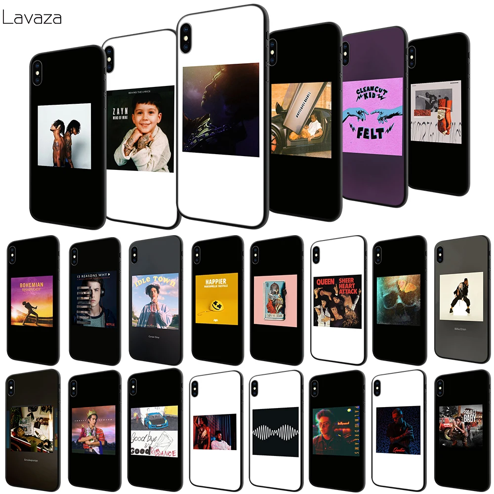 Lavaza Rap hip hop singer art design Soft Case for Apple iPhone 6 6S 7 8 Plus 5 5S SE X XS MAX XR TPU Cover | Мобильные телефоны и
