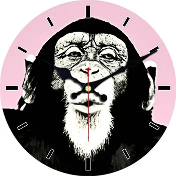 

Shabby Chic,Monkey Wall Clocks,Vintage Wall Clock,Wall Watches Home Decor,Large Wall Clock Animal Design