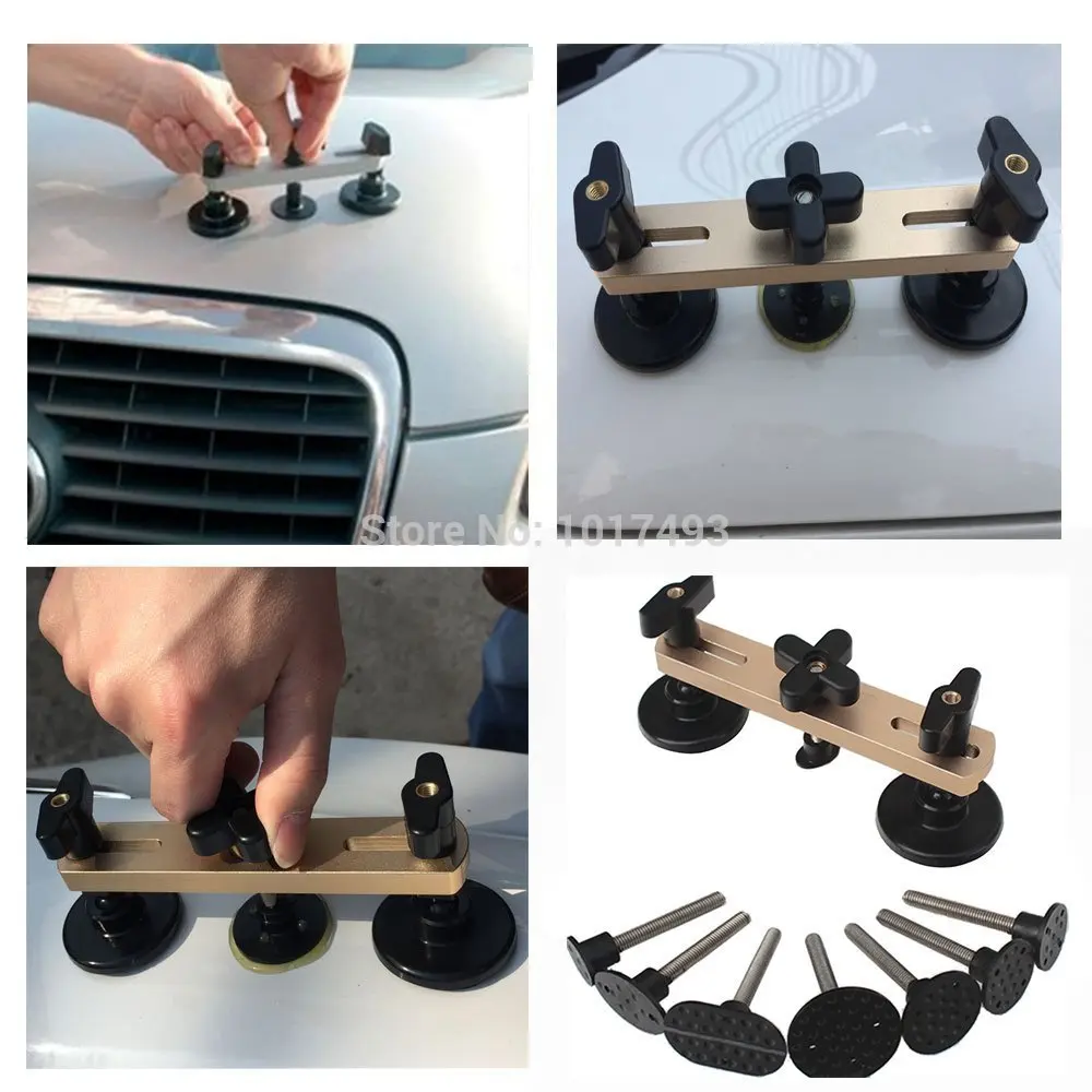 Pistola de Cola + Carro Tabs para Carro Ferramentas com 24x Paintless Dent Repair Puxando Ponte t Barra Mão Conjunto Extrator Reparação Ferramentas 12 v Pdr 13 glue gun set