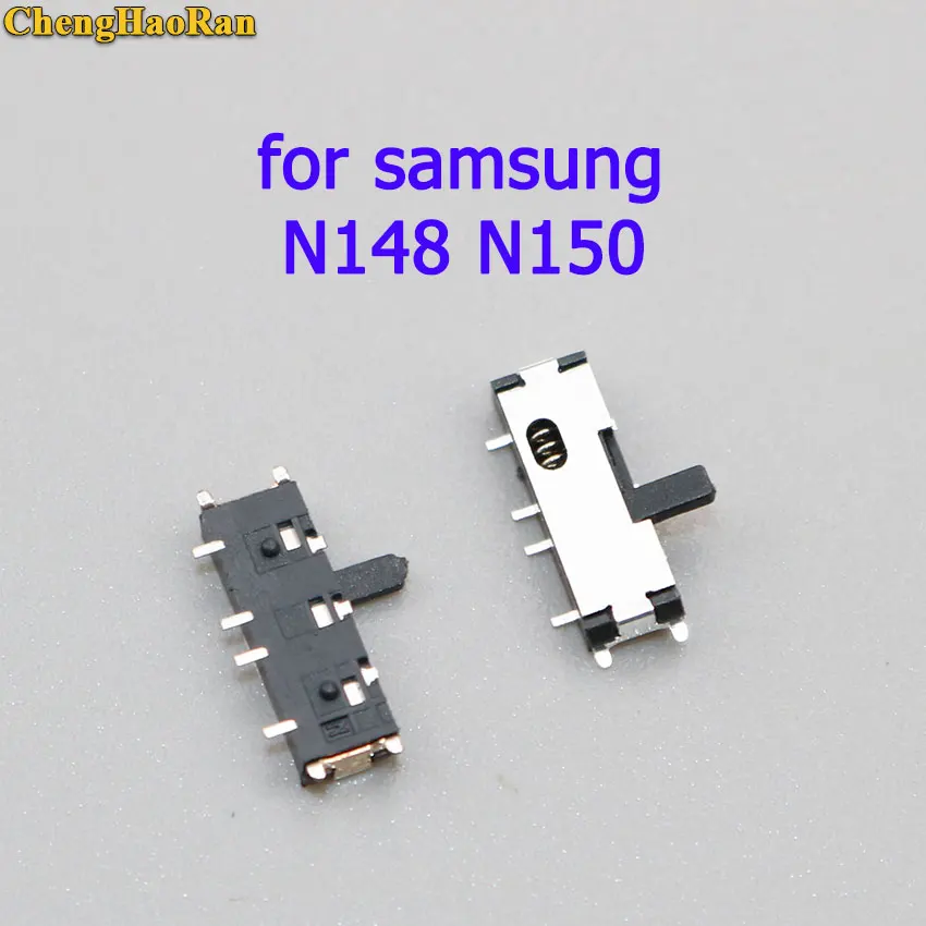 ChengHaoRan 10 шт. переключатель кнопка питания для samsung N130 N140 N145 N148 N150 слайдер N135 N210 N220