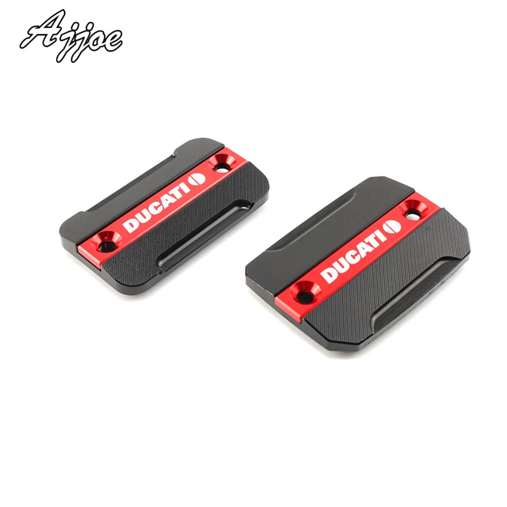 Ceny Motocykl przedni hamulec sprzęgło zbiornik płynu pokrywa dla Ducati Monster 696 Monster 795 Monster 796