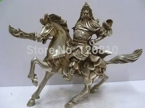 

Buddhist bronze guangong statue MM