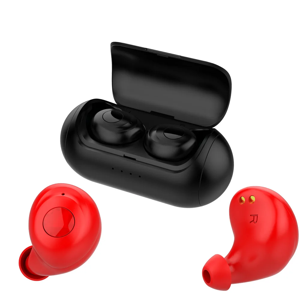 

bluetooth earphone dual bluetooth 5.0 wireless earphone tws for handset phone earphones for type c smart phone for redmi