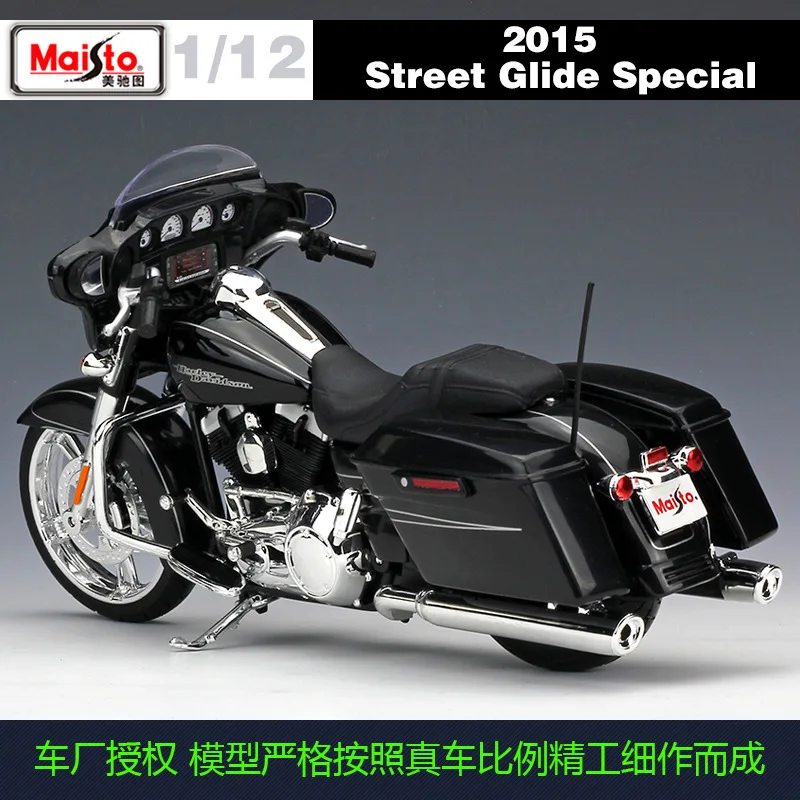 1:12 2015 STREET GLIDE SPECIAL Maisto модель автомобиля металлическая литая спортивная гоночная