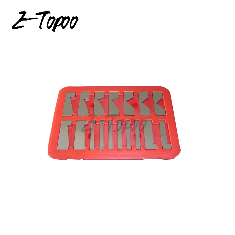 

17 PC Precision Angle Block 1/4 to 45 Degree Set Machinist .0003 ACC