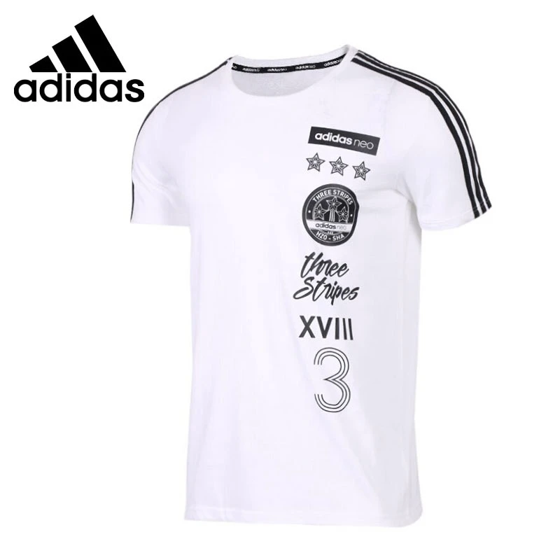 Original nueva adidas neo marca favorita T de los hombres Camisetas manga corta deportiva|Camisetas correr| - AliExpress