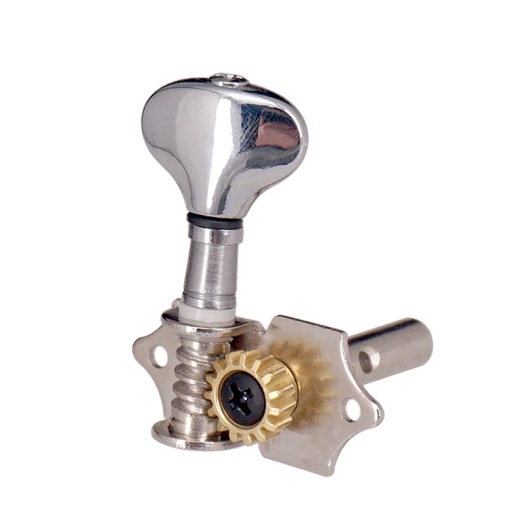 4pcs Ukulele Tuning Pegs 2L 2R Metal Machine Heads Tuners for Ukulele Parts & Accessories