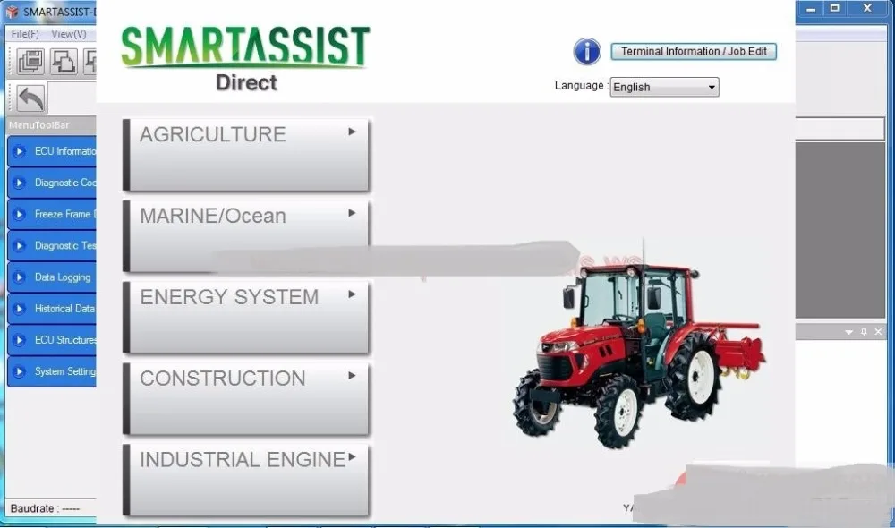 

For Yanmar SmartAssist Diagnostic