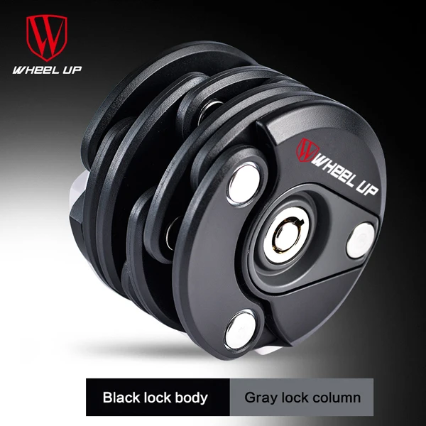 Bike Locks With Anti-Theft Mountain Folding Dead Fly Bicycle Chain Burger Lock
