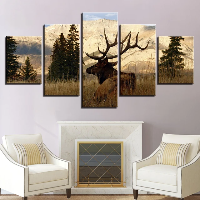 Quadri su tela Soggiorno Arte Della Parete HD Stampe Poster 5 Pezzi ... Quadri su tela Soggiorno Arte Della Parete HD Stampe Poster 5 Pezzi ...