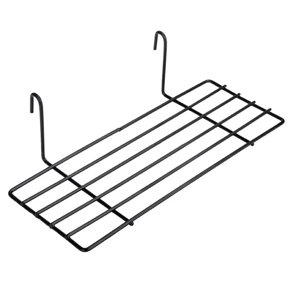 Настенный декор, железная рама, подвесной стеллаж, настенный дисплей, коробка для хранения, многофункциональная сетка, проволока, металлическая настенная полка