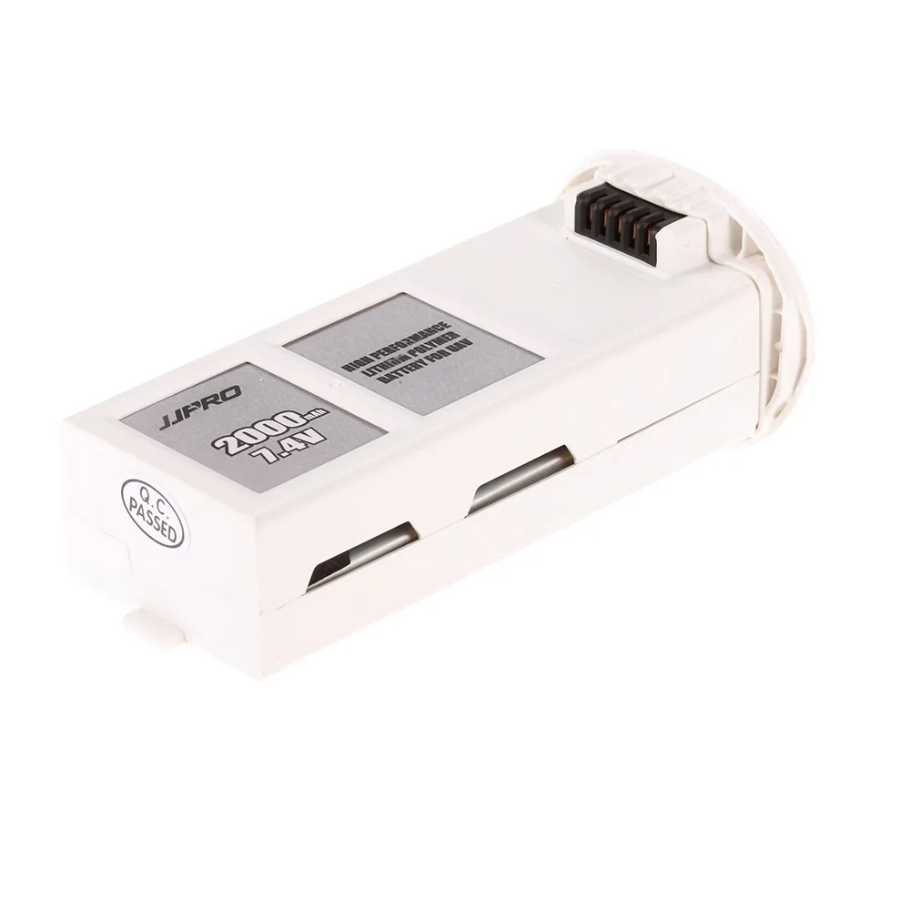 

JJRC JJPRO X3-07 7.4V 2000mAh Rechargeable Spare LiPo Battery for X3 B1 EX1 FPV Quadcopter RC Drone