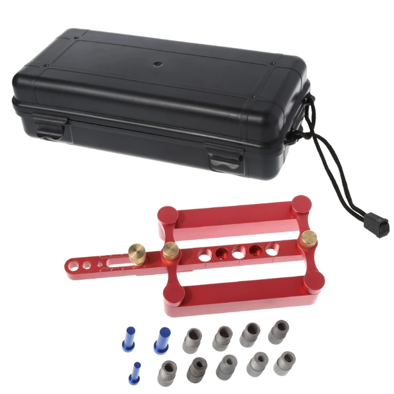 

Woodworking Self Centering Dowelling Jig Metric Dowel 6/8/10mm Drilling Tools