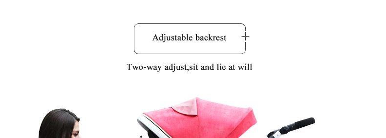 Алюминиевый дизайн 3 в 1 Роскошная детская коляска с высокой пейзаж противоударный детская тележка может сидеть и лежать автокресло