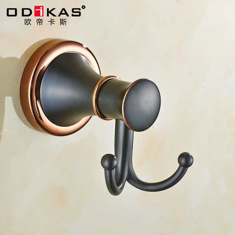 Robe Hooks Black Bronze Bathroom Hooks For Towels In Rails Clothes Hook