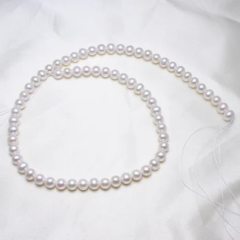 

Potato Cultured Freshwater Pearl Beads,Men Jewelry, natural, white, 6-7mm, Hole:Approx 0.8mm, Sold Per Approx 15.5 Inch Strand