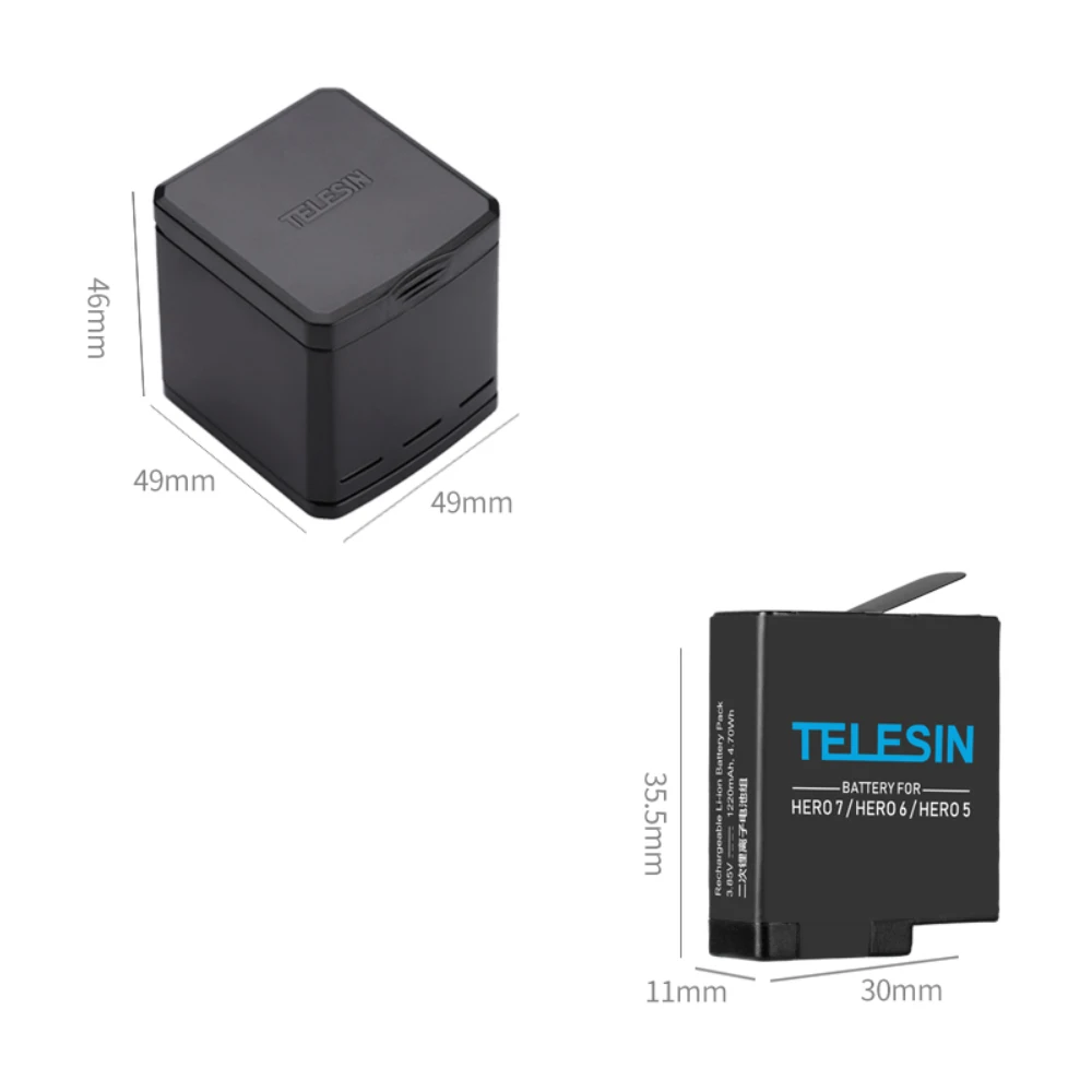 TELESIN-3-way-Battery-Charger-and-2-Batteries-Kit-,Charging-Storage-Box-with-Replacement-Battery-for-GoPro-Hero-5-Black-Hero-6 (16)