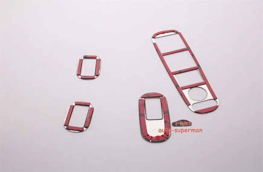 304 Стальная хромированная панель переключателя двери окна для Honda Vezel HRV 2015 2016|switch