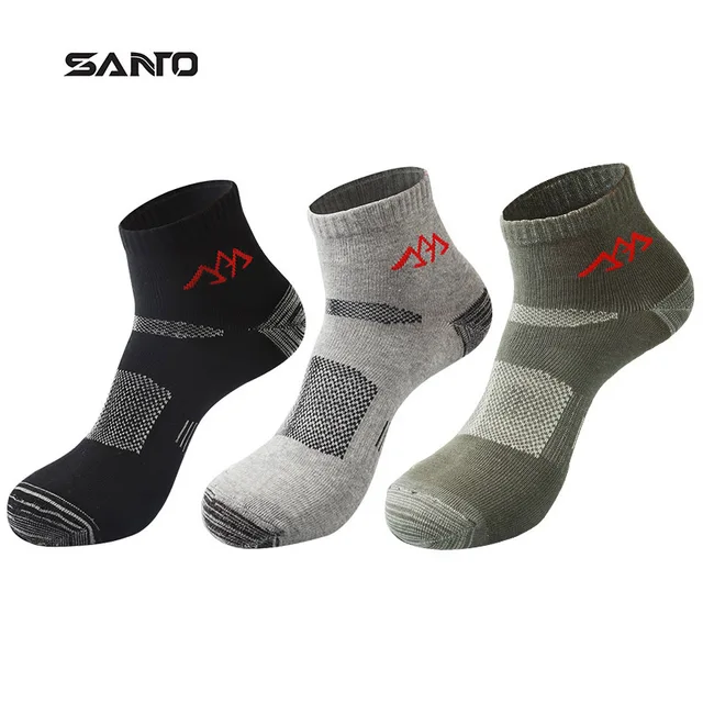 Download SANTO 3 Pairs S002 Sports Men Socks Sports Cycling ...