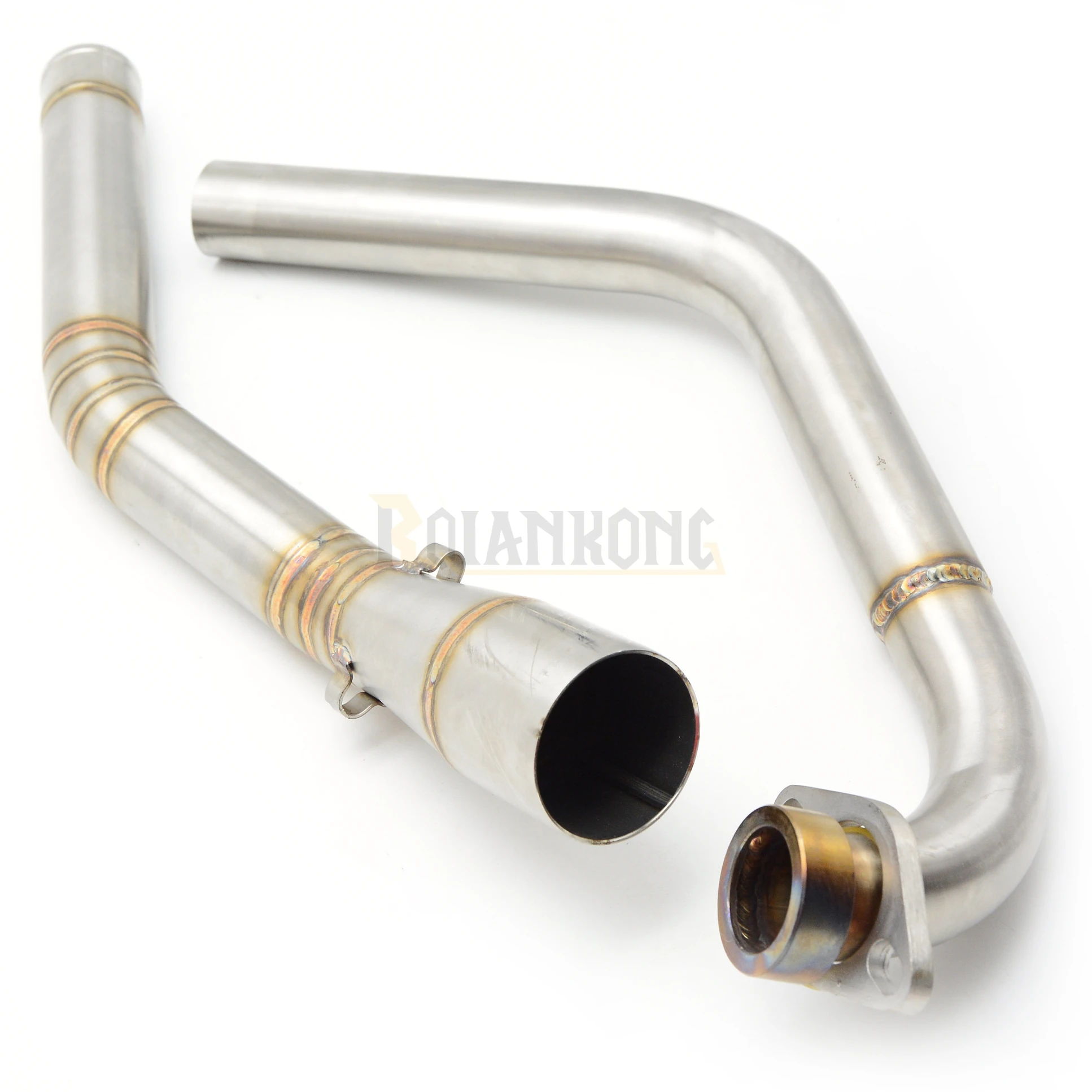 Motorcycle parts mid exhaust pipe middle of the exhaust pipe for YAMAHA
