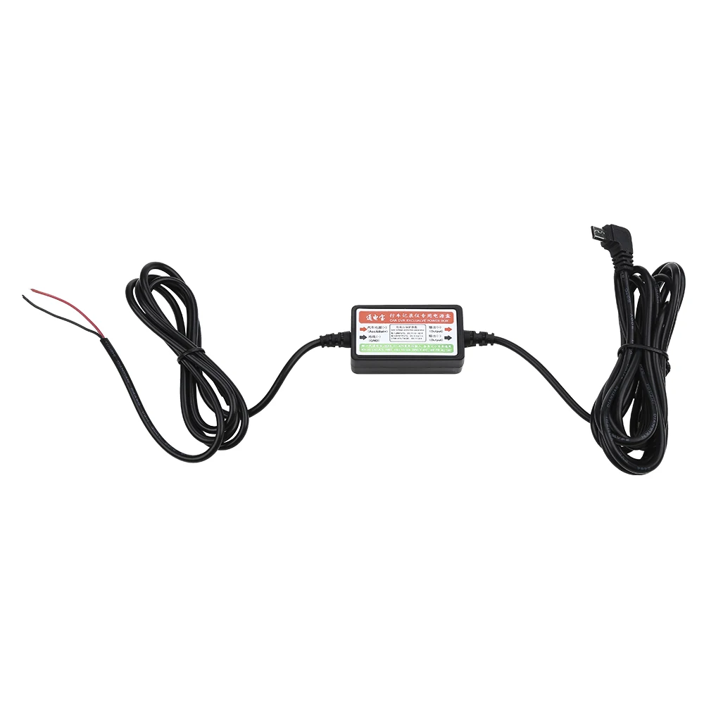 3 м кабель жесткий провод комплект 5В адаптер Micro USB для DDPAI мини 1 Mini 2 автомобиля Камера DVR