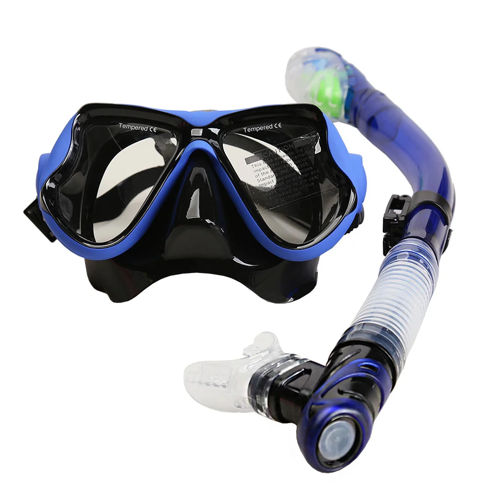 

SABOLAY Professional Diving Mask Children Snorkel Masks Men Women Half Face Snorkeling Mask Rubber Dive Masks Diving Accessories