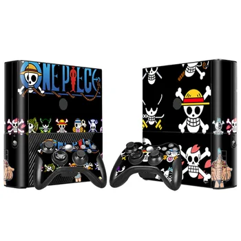 

Skin Sticker Decals For Xbox 360 E Console and Controllers Skins Stickers for Xbox360 E Vinyl - Anime One Piece Luffy
