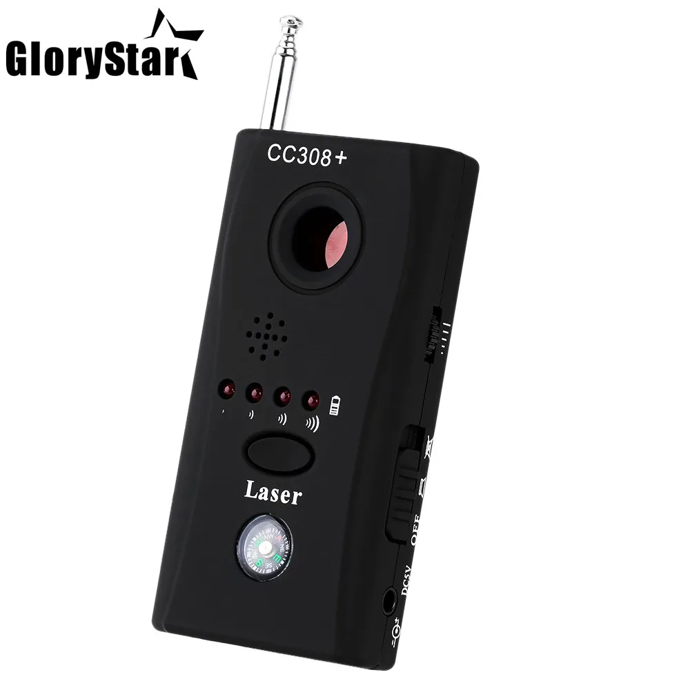 Антишпионский детектор ошибок CC308 + беспроводная камера GSM устройство искатель FNR