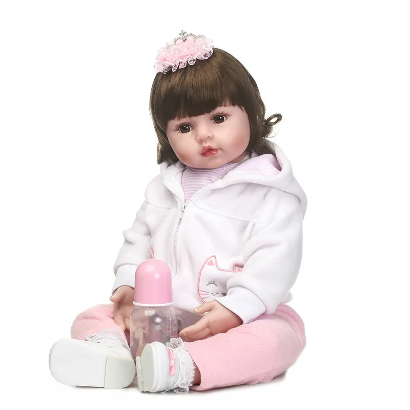 55 см силиконовые игрушки Reborn Baby Doll моделирование виниловые куклы принцессы подарок на день рождения для девочек игрушка для сна коллекция