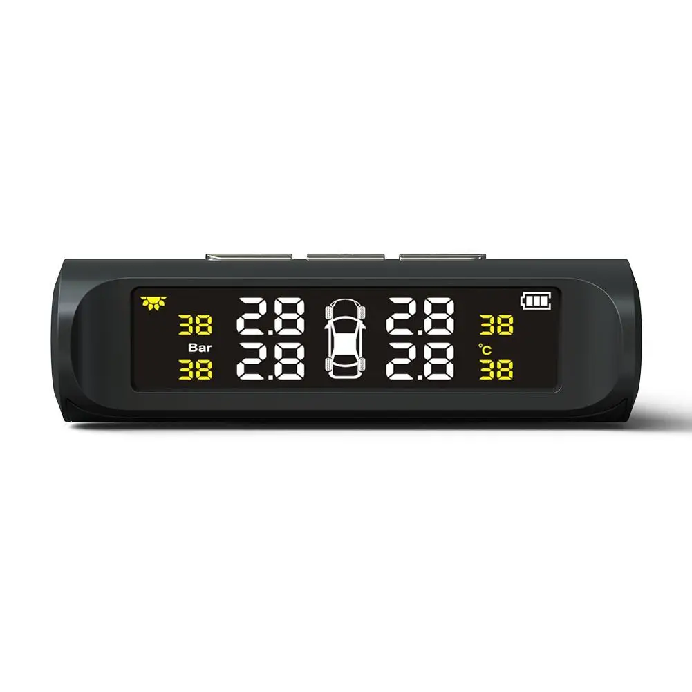 Steelmate TP-S1 беспроводная система контроля давления в шинах на солнечных батареях TPMS