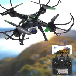 K5C мини Дроны с камерой HD широкоугольный RC вертолет wifi FPV режим удержания высоты RC Квадрокоптер складной рычаг беспилотный Дрон