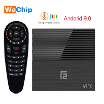 

A95X F2 4K HD Android 9.0 TV Box 4GB LPDDR3 Amlogic S905X2 With Google Voice Remote 2.4G&5G Wifi BT 4.2 4K YouTube Set Top Box