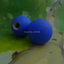 Синяя резиновая кендама мяч$1,50 USD, резиновая краска с лучшим трением, 6 см шар Kendama подходит для 18 см Kendama, резервный шар