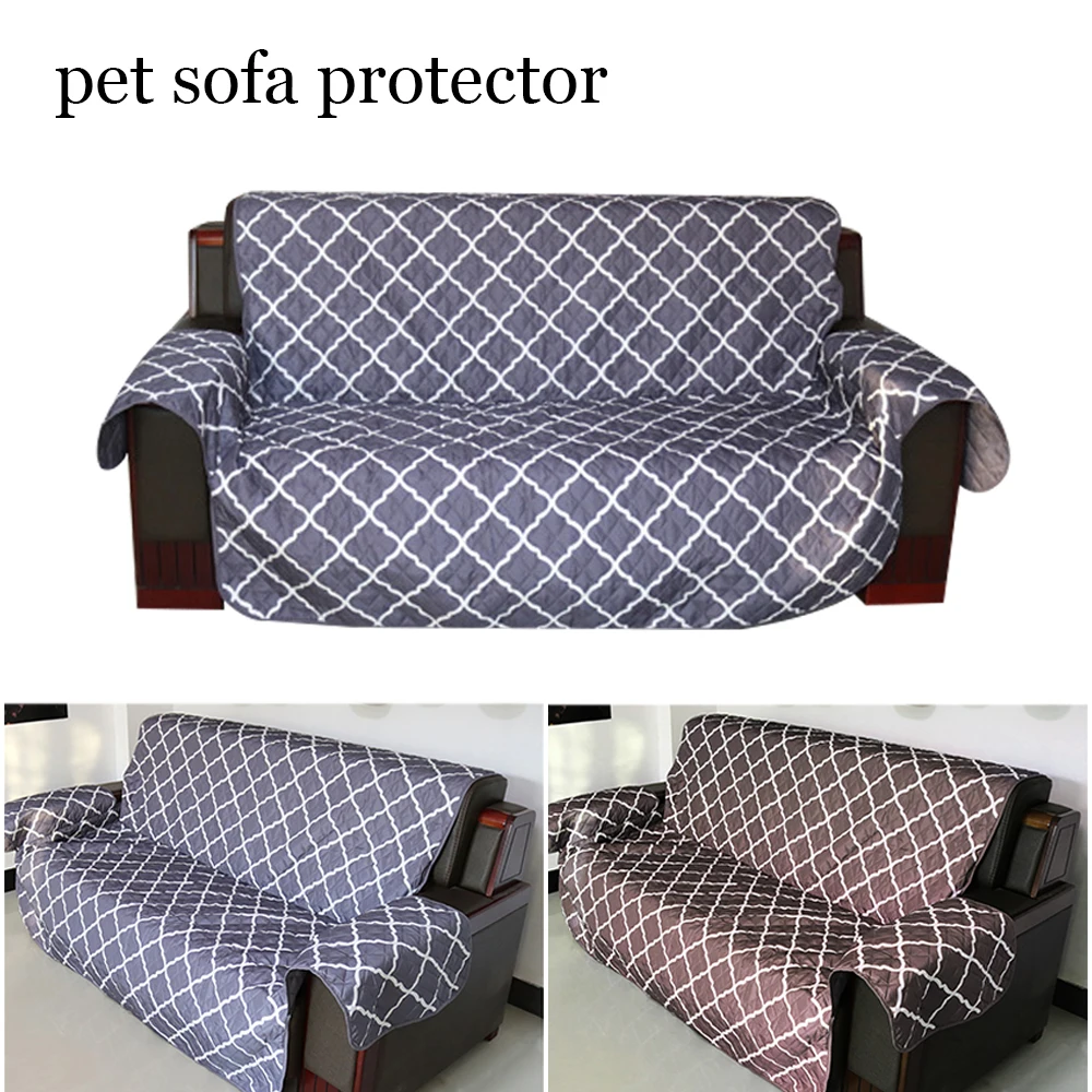 Sofa Cover Protector For Kids Dog Cat Pets Reversible Furniture