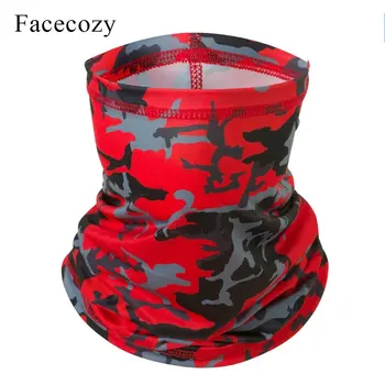 

Facecozy Outdoor Sport Cycling Scarf Unisex Ice Silk Face Mask Bandana Windproof Riding Super Elastic Protective Equipment