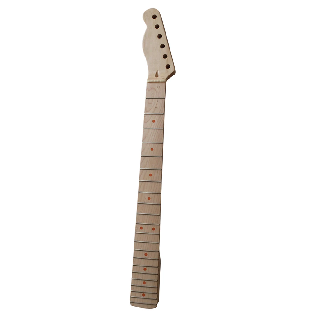 

Maple Left-handed 22 Fret Guitar Neck Fretboard Electric Guitar Replacement Parts for TL Guitar Accessory 650mm