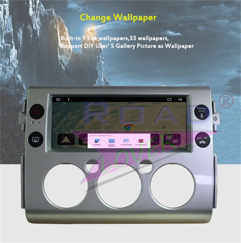 car multimedia 1din For Toyota FJ 2010