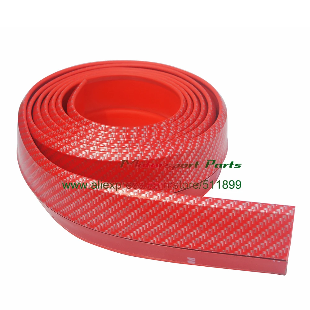carbon fiber look lip skirt protector (8)