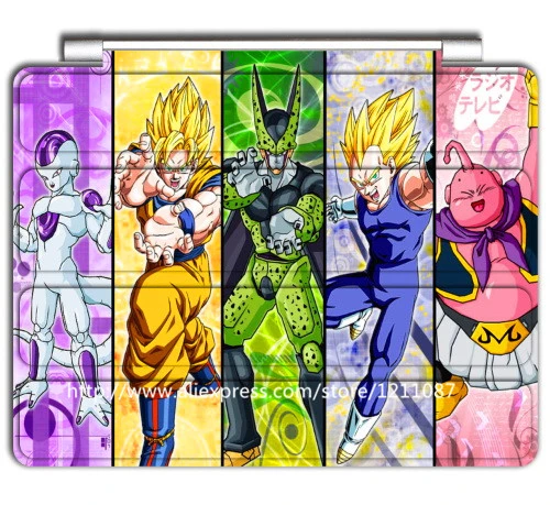 Dragon Ball Z Goku Vegeta Cell Bubu Cases For Ipad Mini 1 For Ipad Mini 2 3 Cover For Ipad 2 3 4 5 6 Air Air 2 Skin Covers Case Ipad Leather Flip Case Ipad Lanipad Mini Genuine Leather Case Aliexpress