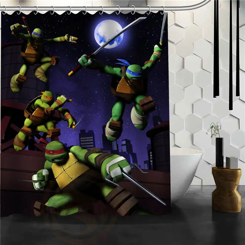 Online Get Cheap Turtle Shower Curtain -Aliexpress.com Alibaba Group Custom Teenage Mutant Ninja Turtles Waterproof Fabric Bath Shower Curtain Mildewproof Polyester Bathroom Free Shipping( - Online Get Cheap Turtle Shower Curtain -Aliexpress.com Alibaba Group