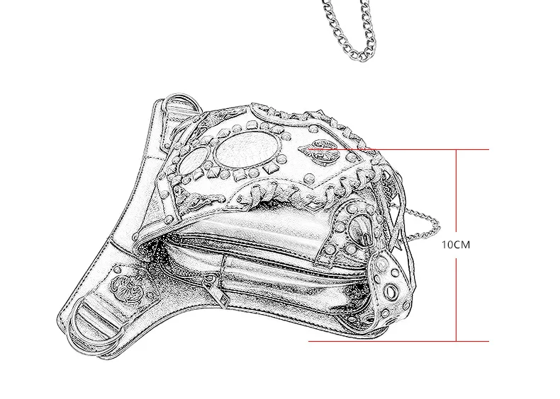 Стимпанк поясные сумки винтажные женские черные кожаные уличные Стиль Мини мотоциклетные ноги бедра HolsterBag сумка через плечо