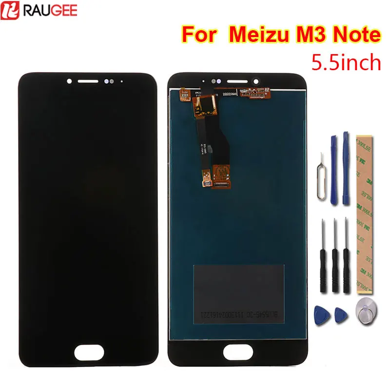 ЖК дисплей для Meizu M3 Note с сенсорным экраном 100% новый дигитайзер стеклянная панель