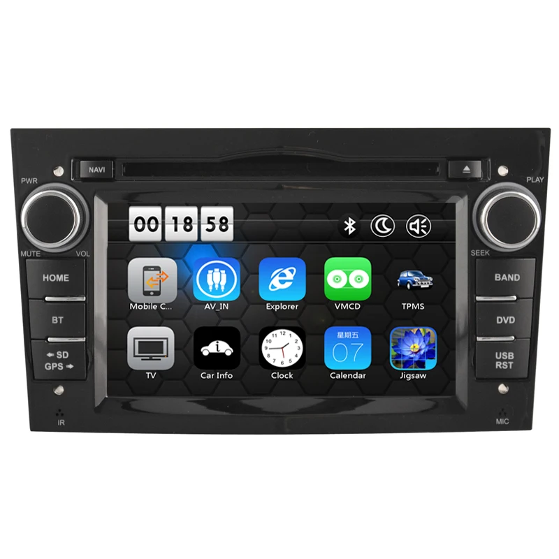 Discount Black Car DVD Player headunit navi autoradio for Vauxhall Opel Astra H G J Vectra Antara Zafira Corsa Meriva with GPS 3G Wifi 16