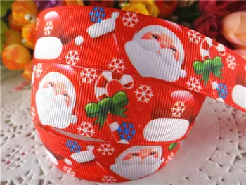 

new arrival 7/8'' (22mm) Christmas Day printed grosgrain ribbons holiday ribbon DIY hair bows 5 yards WQ14061416