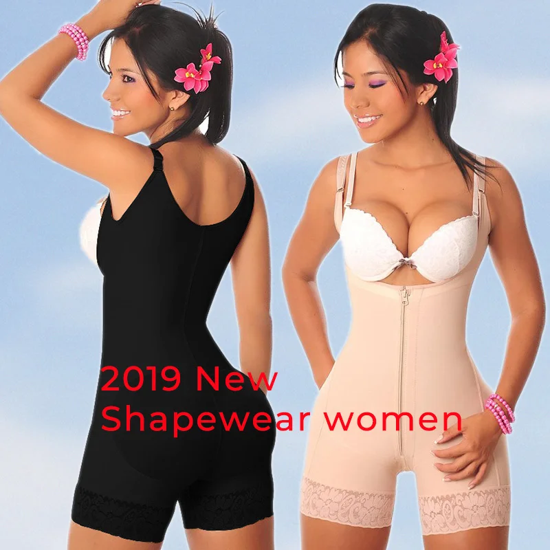 

One Piece Front Zipper Shapewear 6xl Plus Size Women Bodysuit Body Shaping Pants Abdominal Pants Upgraded Hips Beauty Underwear