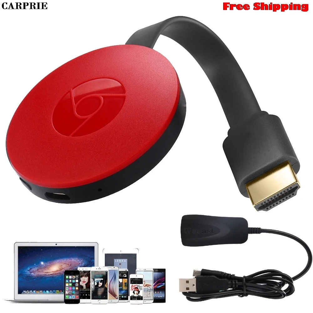 

CARPRIE Miracast 1080P WiFi Display TV Dongle Wireless Receiver HDMI AirPlay DLNA Share Maximum Video Resolution Free Shipping