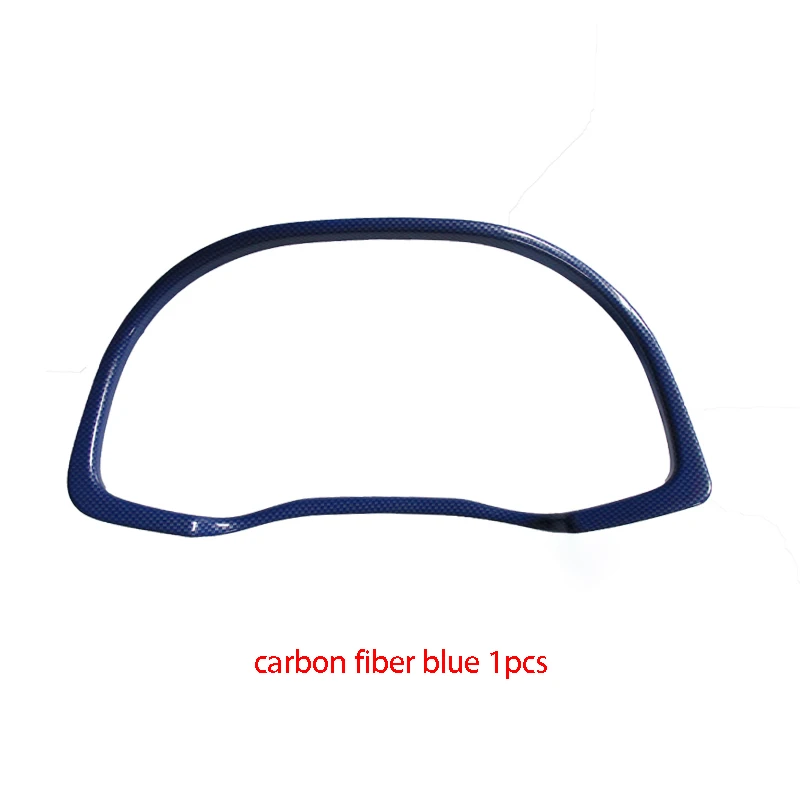 carbon blue 1pcs Автомобильный аксессуар для ремонта приборной панели декоративная рамка автомобиля стикер автомобильные аксессуары для hyundai Tucson - Цвет: carbon blue 1pcs