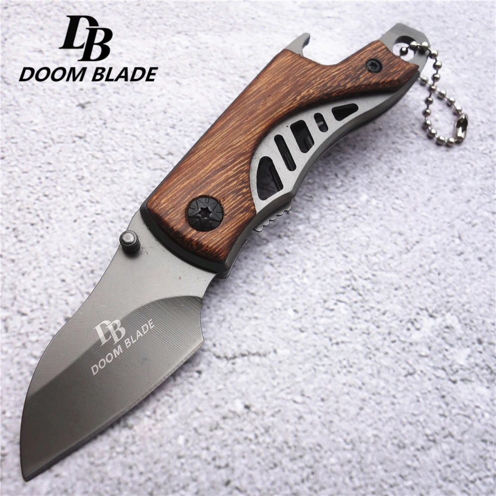 

Mini stainless steel folding knife, hiking, camping, fishing with a knife, barbecue sushi knife