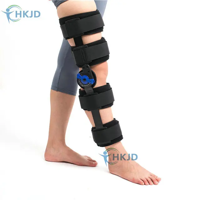 2016 High Quality Angle Adjustable Knee Support Brace Orthosis For Patellar Fracture Dislocation