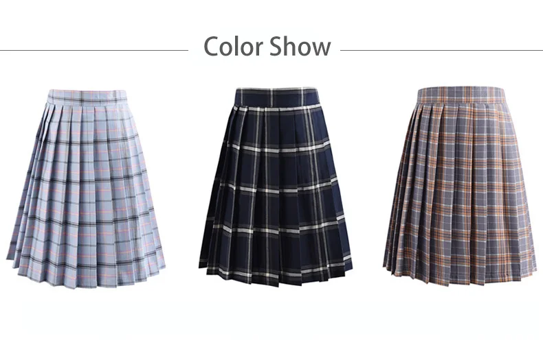 Harajuku Black Skirts Womens 2021 Summer High Waist Anime Skirts Kawaii School Uniform Short Mini White Pink Plaid Pleated Skirt leather skirt